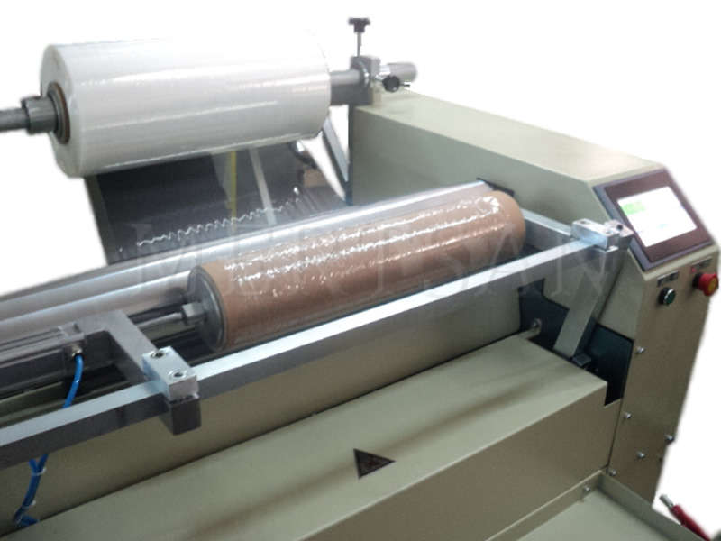 MSN 70 XL 1500 Jumbo Stretch and Aluminum Foil Rewinding Machine - Front View