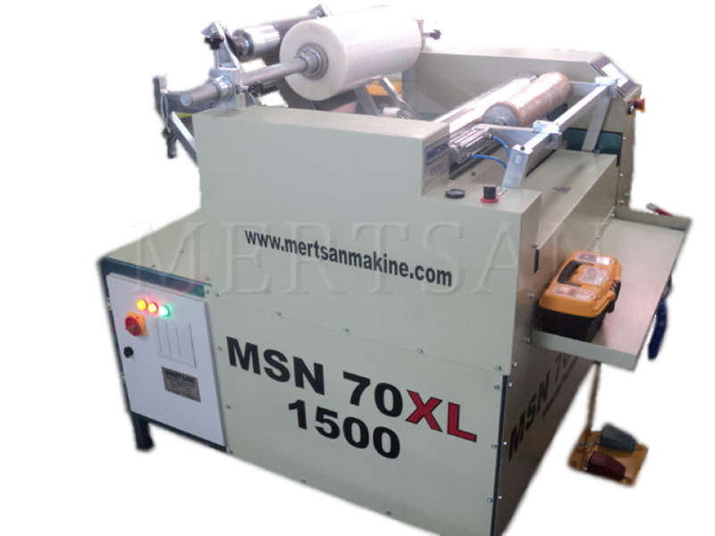 MSN 70 XL 1500 Jumbo Stretch and Aluminum Foil Rewinding Machine - General View