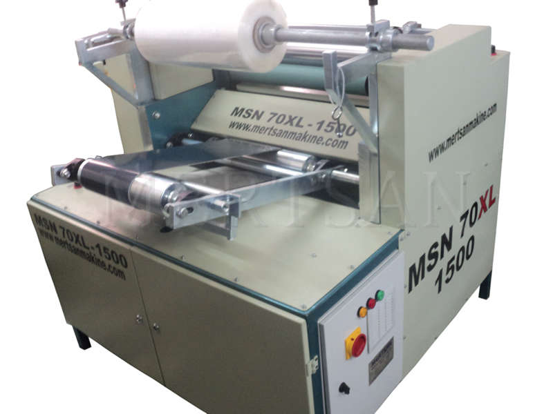 MSN 70 XL 1500 Jumbo Stretch and Aluminum Foil Rewinding Machine - Rear View