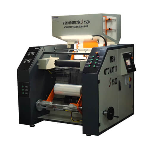 MSN Automatic S XL Automatic Jumbo Stretch Film Rewinding Machine