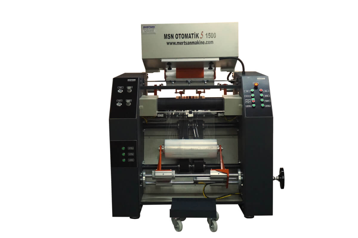 MSN Automatic S XL Jumbo Stretch Rewinding Machine - General Front View