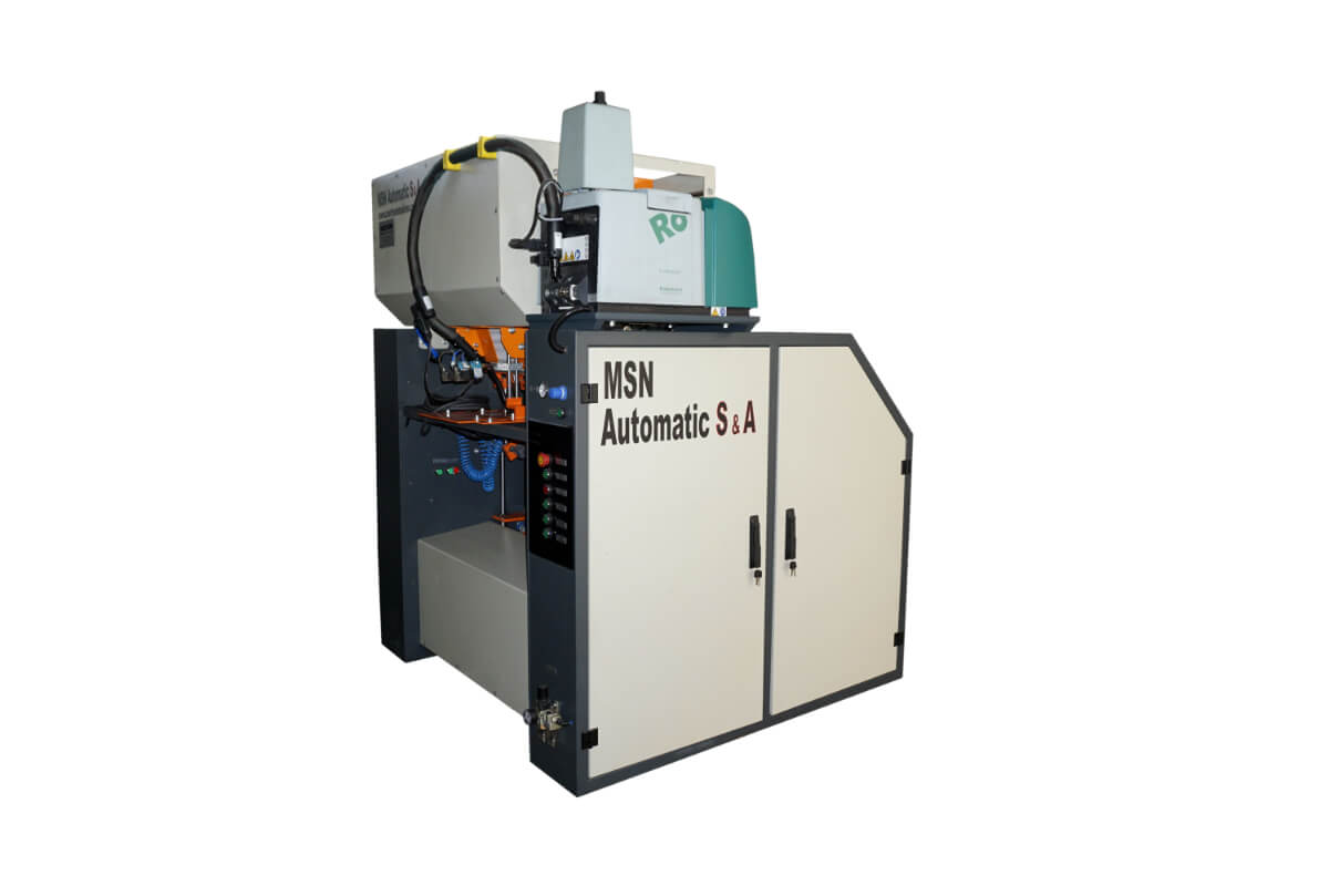 MSN Automatic SA Aluminum Foil Rewinding Machine - Rear General View