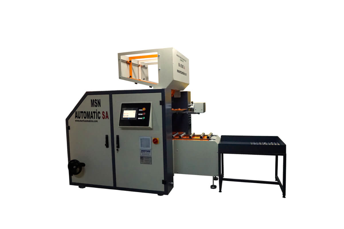 MSN Automatic SA Aluminum Foil Rewinding Machine - Side General View