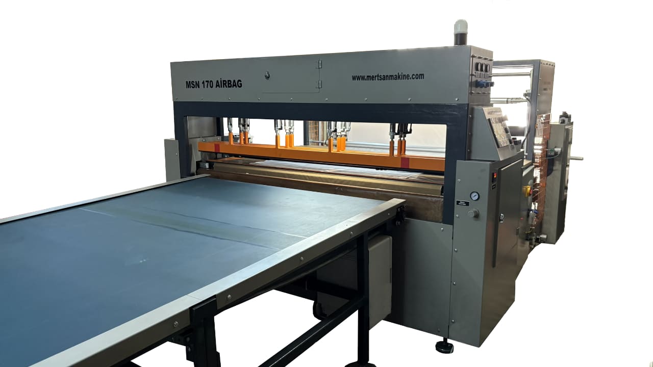 MSN 170 Airbag Sizing and Sealing Machine - Front View