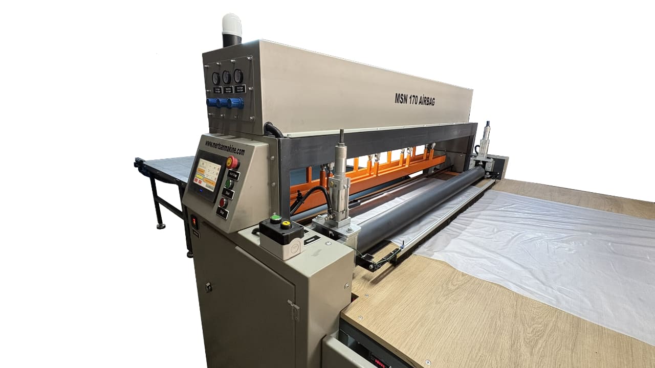 MSN 170 Container Air Bag Sizing and Sealing Machine - Screen View